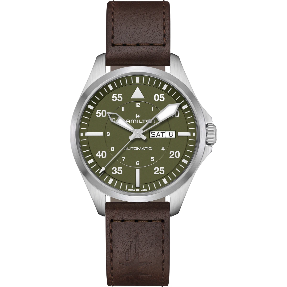 Hamilton Khaki Aviation Pilot Day Date Auto
