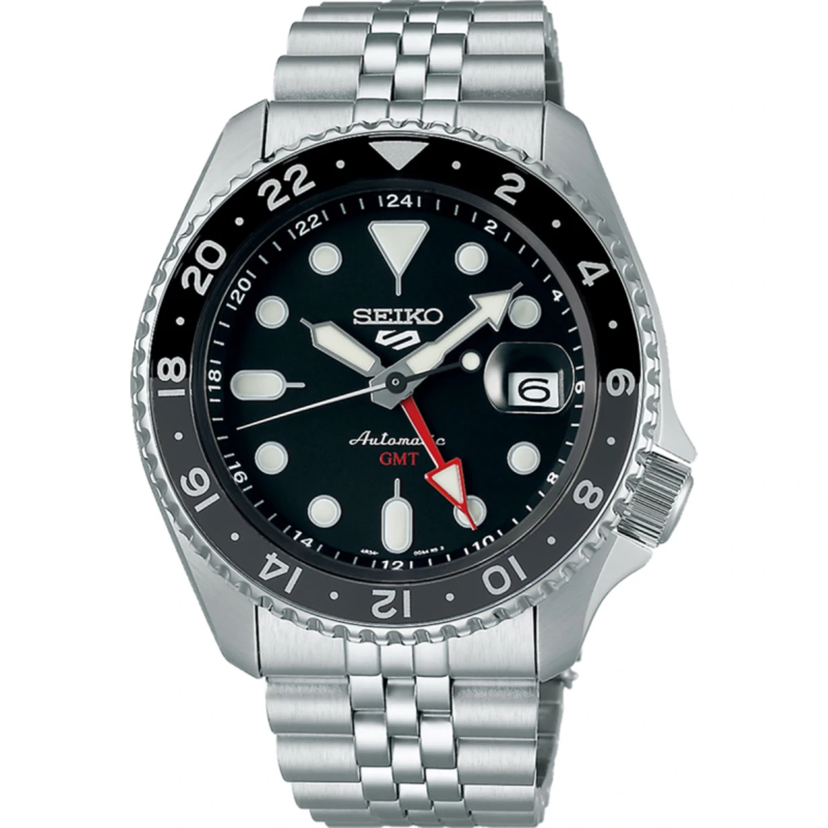 Seiko 5 Sports GMT - Negru