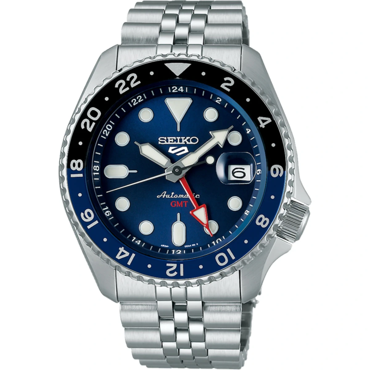 Seiko 5 Sports GMT - Albastru