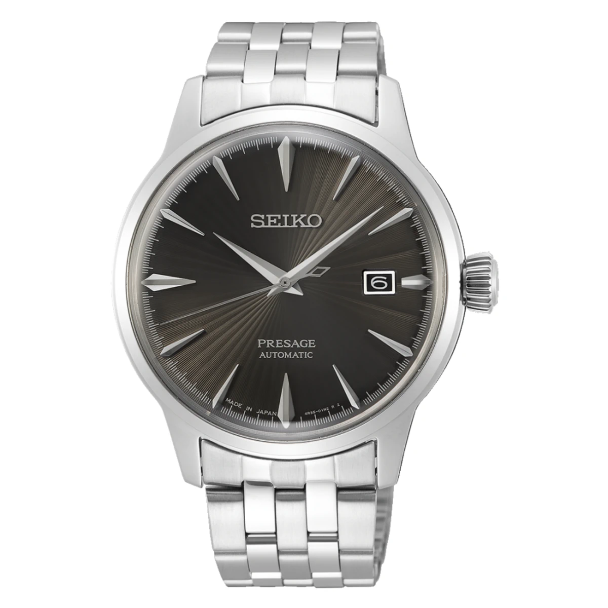 Seiko Presage Cocktail Oțel Inoxidabil 316L - Maro