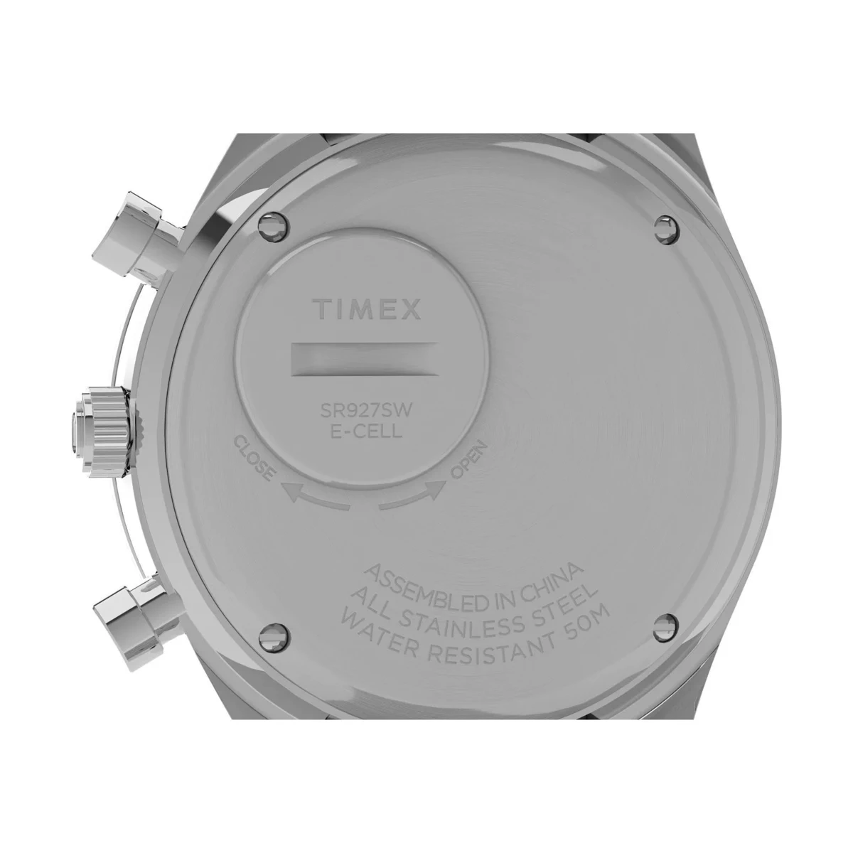 SETMX0014TIMEX Q CHRONOGRAPH negru crem curea din metal (4)