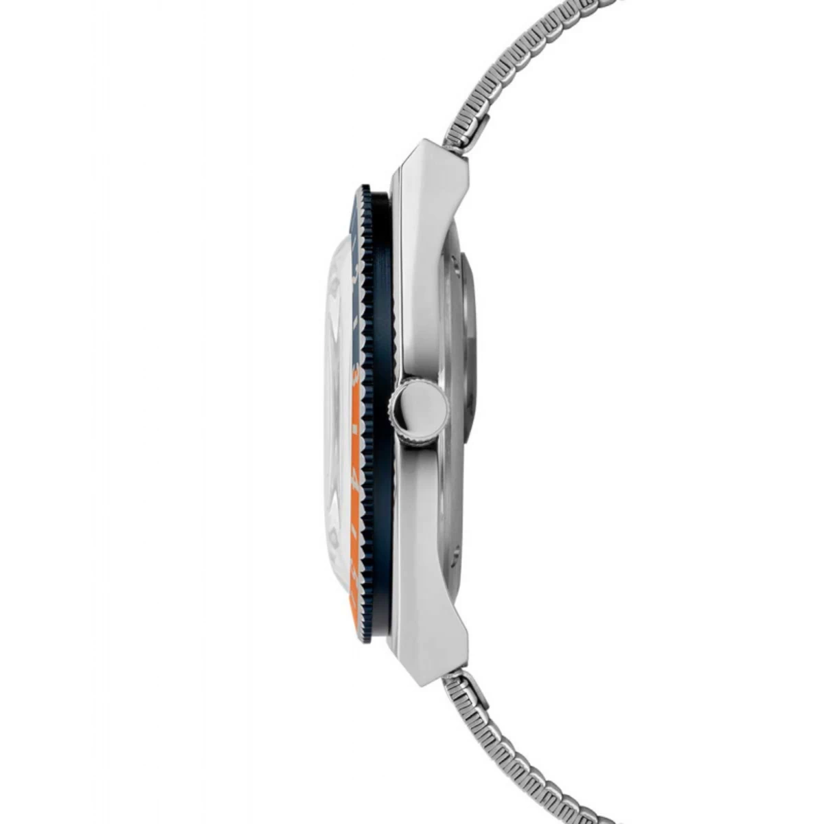 SETMX0020 TIMEX Q DAY & DATE albastru portocaliu curea din metal (2)