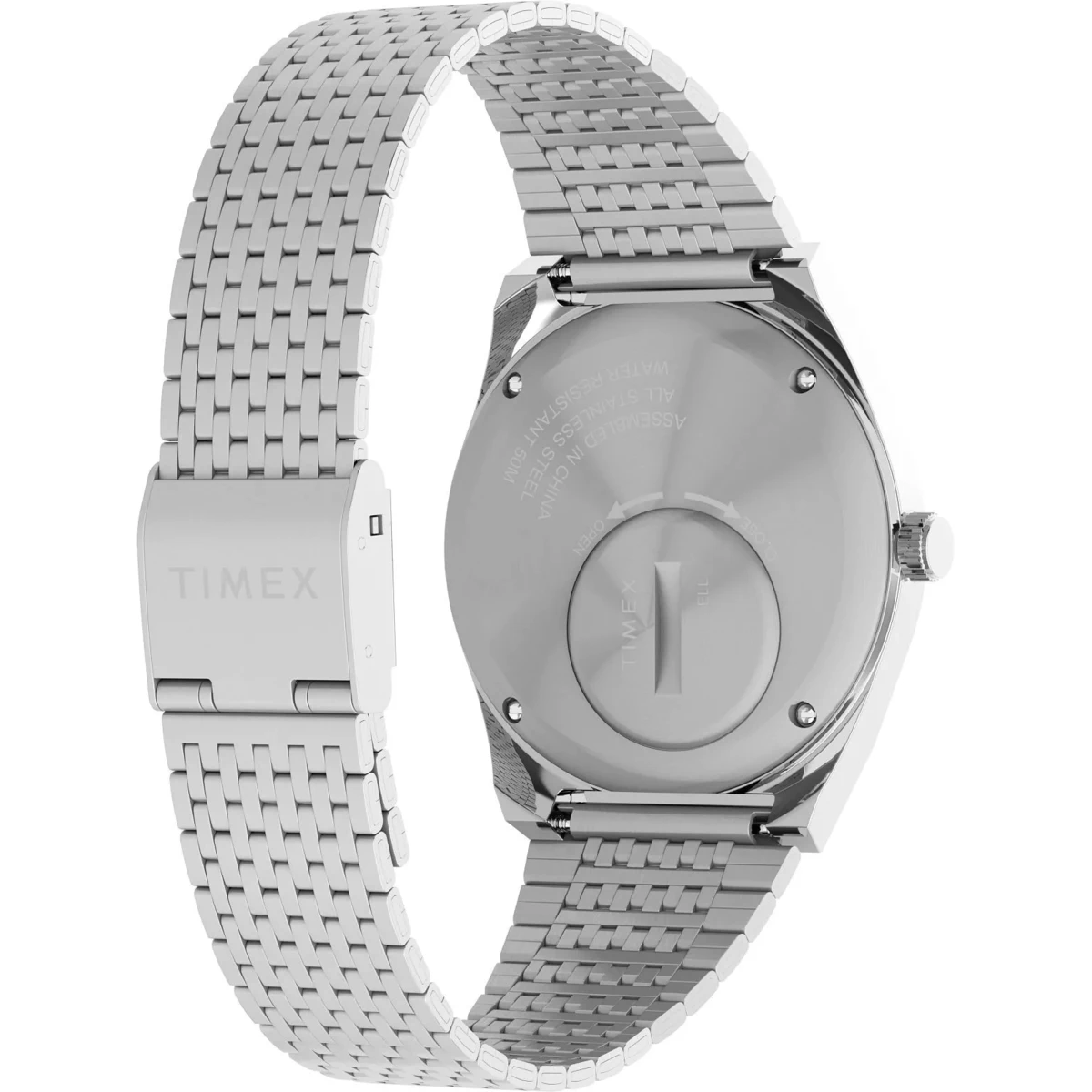 SETMX0025 TIMEX TIMEX Q FALCON EYE maro curea din metal (4) SETMX0025 TIMEX TIMEX Q FALCON EYE maro curea din metal (4)