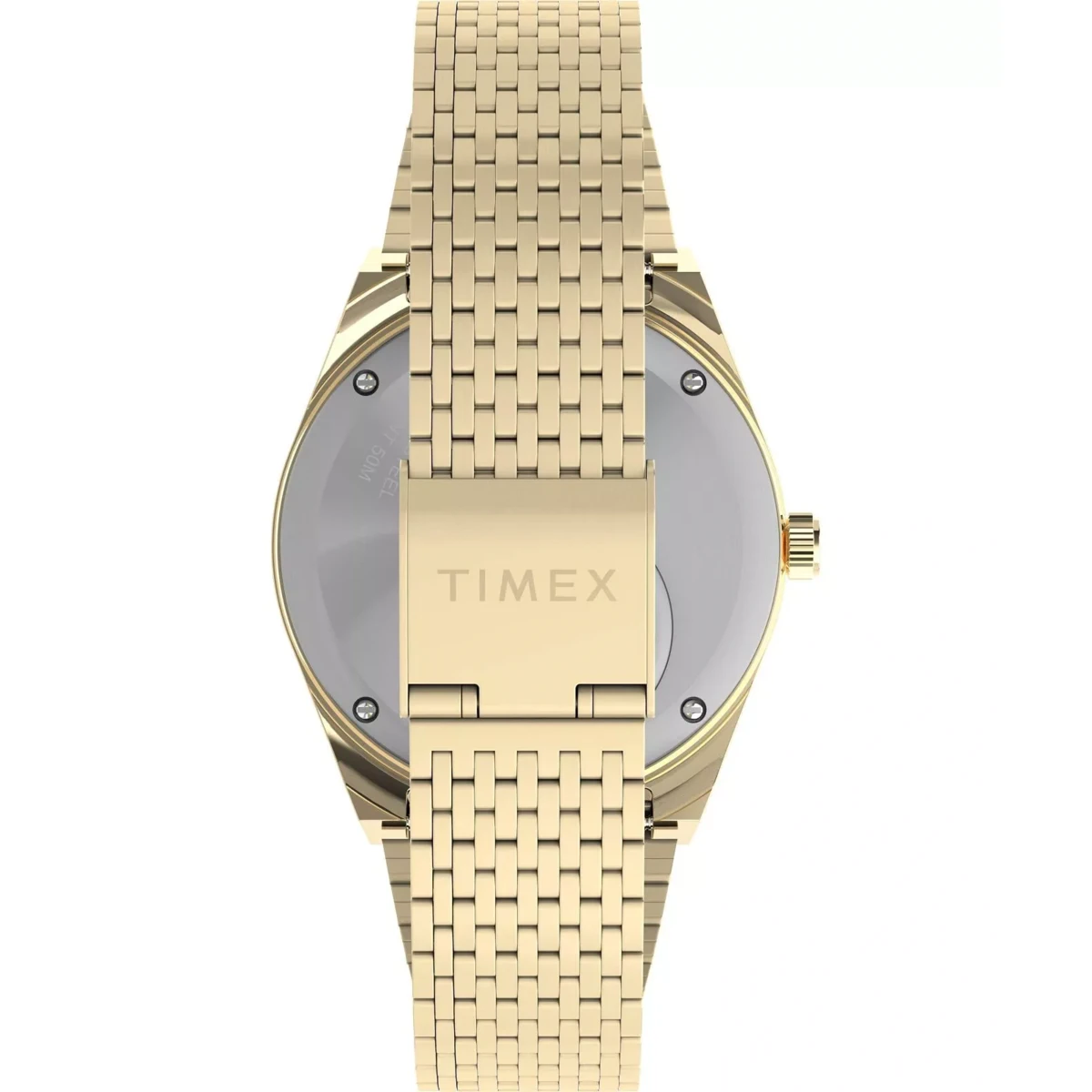 SETMX0026 TIMEX TIMEX Q FALCON EYE maro curea din metal auriu (2)